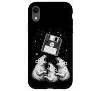 Rats Worship Retro Floppy Disk Nostalgia Coque pour iPhone XR