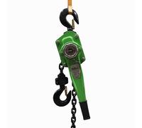 TRUTZHOLM Kettenzug 3000 kg Flaschenzug G80 3 T 3 m Hebezug Vert Vert 35 mm