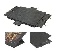 RATSTONE Table Puzzle 1000 Pieces，Support Puzzle，Planche de Pliable avec Support et Housse 2 en 1,Planches Légères avec 6 Tiroirs,Table en Feutre Super Légère
