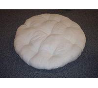 Rattan im Trend Coussin de fauteuil papasan Gris 120 cm
