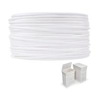 Rattan Repair Kit - 120ft Rattan Furniture Repair Material | PE Webbing Replacement Roll | UV Protected Flexible Rattàn For Patio Outdoor Rattàn Chairs Tables Baskets, Garden Sofa Pool Repaîr
