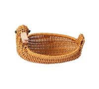 rattan-Shaped Storage Basket - Hand-Woven Organization Bin for Home and Nursery Storage, Cute Decorative Design with Durable Weaving, Living Room Bathroom Use, Cotton Rattan Material, Ready to Display