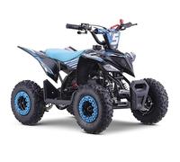 RATTE-R6 Mini Quad essence 49 cc pour enfant Bleu 4 à 10 ans