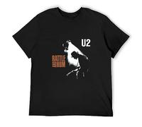 Rattle and Hum Men T-Shirt Black Unisex Tops Casual Tee XL