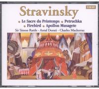 Simon Rattle – Stravinsky : Le Sacre du Printemps/Petrouchka/L'Oiseau de feu/Apollon Musagete