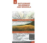 Rattlesnake Wilderness et Missoula (Montana) | Cairn Cartographics