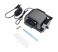 RATTMMOTOR Air Assist Pompe à air laser 16 W 30 l/min réglable 0,03 MPa pour découpe laser et accessoires de machine à graver, pour enlever la fumée et la poussière