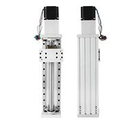 RATTMMOTOR Guide linéaire CNC, course efficace de 500 mm, entraînement | SFU1605 Vis à billes, rail linéaire, axe linéaire, essieu linéaire, 80 mm de large, table coulissante CNC avec moteur pas à