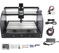 RATTMMOTOR Machine à graver CNC, 3 axes GRBL, Contrôle hors ligne CNC 3018 Pro Max, 420 x 350 x 270 mm, contrôle ER11, pour PVC PCB et pour intaglio bois fai da te