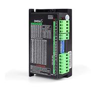 RATTMMOTOR Pilote de moteur pas à pas DM556S - Pilote de moteur pas à pas numérique - 1-6 A - 20-50 V CC - Microstep 256 - 2 phases - Pour Nema 17, Nema 23 - Imprimante 3D / CNC