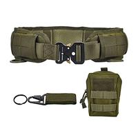 Ratulie Ensemble de ceintures de combat tactiques Molle Ceintures de chasse Ceintures de défense