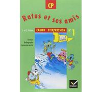 Jean Guion – Ratus et ses amis CP, Cahier d'expression n°1 – Broché – Hatier