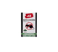 RATX SOURIX - Anti et Mulots - Spécial Forte Appétence - 6 Sachets Appât Céréales 25G - Fabriqué en France