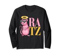 Ratz T-Shirt drôle Rose Rat Meme Internet Humour Manche Longue