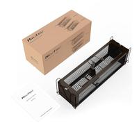 RatzFatz® Piège à Rats XXL, Piège à Souris Réutilisable, No Kill, Sensibilité Ajustable, Design à Deux entrées Efficace pour Attraper Les Souris, Les Rats et Autres rongeurs de Taille similaire