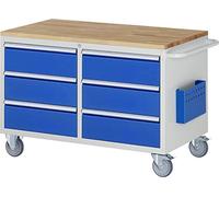 RAU 05-LL3.0.0A-B.11 Serie 7000 Chariot de montage Gris/bleu