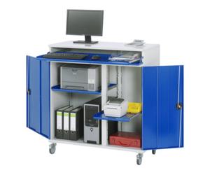 RAU Armoire pour ordinateur Rau - modèle 60 l x p x h 1100 x 520 x 1185 mm Quantité:1