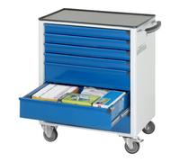 RAU Chariot à outils Rau avec 7 tiroirs métal LxPxH 700x500x860mm Quantité:1