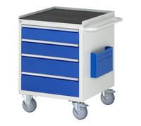 RAU Chariot de montage Rau Metall-Top 4 x tiroirs-L 2x120, 2x150mm LxPxH 580x650x795 mm Quantité:1