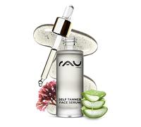 RAU Cosmetics Self Tanning Drops Self Tanner Face Serum 30 ml - Concentré naturel autobronzant en gouttes pour le visage - Avec érythrulose, dihydroxyacétone, aloe vera, acide hyaluronique, panthénol