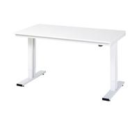 RAU Établi adlatus RAU 300 réglable en hauteur électriquement Plan de travail EGB avec revêtement en résine de mélamine (conducteur de volume) 1500 mm x 800 mm Quantité:1