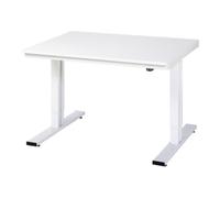 RAU Établi adlatus RAU 300 réglable en hauteur électriquement Plan de travail en mélaminé 1250 mm x 1000 mm Quantité:1