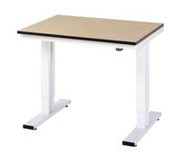 RAU Établi adlatus RAU 300 réglable en hauteur électriquement Plan de travail MDF 1000 mm x 800 mm Quantité:1