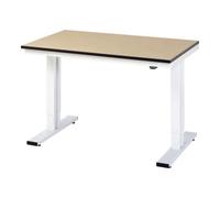 RAU Établi adlatus RAU 300 réglable en hauteur électriquement Plan de travail MDF 1250 mm x 800 mm Quantité:1