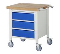RAU Etabli mobile brut Modèle 8157 LxPxH 750x700x880mm Quantité:1