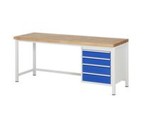 RAU Etabli Modèle 8162, L 2000 x P 900 x H 840mm Quantité:1
