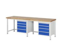 RAU Etabli Modèle 8162, L 2500 x P 700 x H 840mm Quantité:1