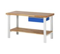 RAU Établi Rau modèle 7001 avec étagère LxPxH 1500x700x840mm Quantité:1