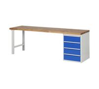 RAU Etabli Rau modèle 7509, L 2500 x P 700 x H 840mm Quantité:1