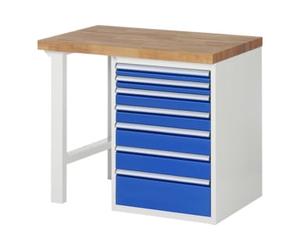 RAU Etabli Rau modèle 7517, L 1000 x P 900 x H 840mm Quantité:1