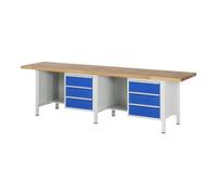RAU Etabli Rau modèle 8452, L 3000 x P 700 x H 840mm Quantité:1