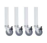 RAU Kit de roulettes Rau pour table de travail Jerry GT, 4 roulettes pivotantes Quantité:1