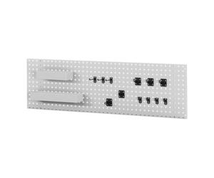 RAU Plaque perforée Rau pour montage mural avec jeu de crochets LxPxH 1000x15x450mm Quantité:1