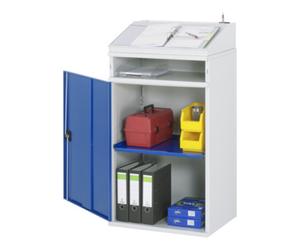 RAU Pupitre debout d'appoint Rau - Modèle 01 l x p x h 650 x 520 x 1110/1220 mm Quantité:1