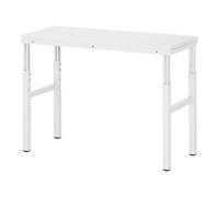 RAU Rau Basistisch Série E, B1200xP500xH650-1000mm, hauteur réglable, plateau mélaminé EGB 28mm Quantité:1