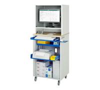 RAU Rau Computer-Station 2075, L720xP660xH1850mm Quantité:1