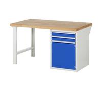 RAU Rau Établi 7503A1, L1500xP900xH890mm, 2x tiroirs TA, 1x porte Quantité:1
