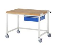 RAU Rau Établi mobile 8001, L1250xP900xH880mm, 1x tiroir-TA Quantité:1