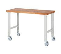 RAU Rau Établi mobile réglable en hauteur 7000-1, L1500xP700xH950-1000mm Quantité:1