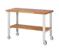 RAU Rau Établi mobile réglable en hauteur 7000-7, L1500xP700xH950-1000mm Quantité:1