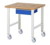 RAU Rau Établi mobile réglable en hauteur 7001A1, L1000xP900xH950-1000mm Quantité:1