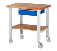 RAU Rau Établi mobile réglable en hauteur 7001A7, L1000xP700xH950-1000mm Quantité:1