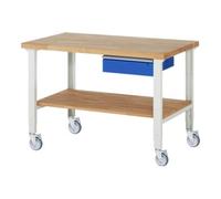 RAU Rau Établi mobile réglable en hauteur 7001A7, L1500xP900xH950-1000mm Quantité:1