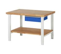RAU Rau Établi réglable en hauteur 7001A7, L1250xP900xH790-1140mm, 1x tiroir-TA Quantité:1