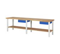 RAU Rau Établi réglable en hauteur 7001A7, L3000xP700xH790-1140mm, 1x tiroir-TA Quantité:1