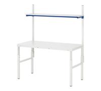 RAU Rau Étagère Basique, L1800xP500xH650-1000/H2040mm, Plaque Mélaminée 22mm Quantité:1